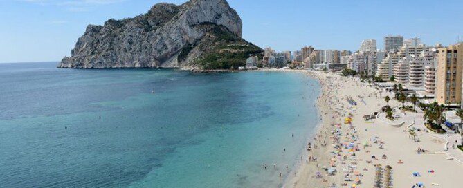 mejores playas de calpe