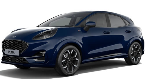 Ford Puma automático de alquiler, SUV compacto